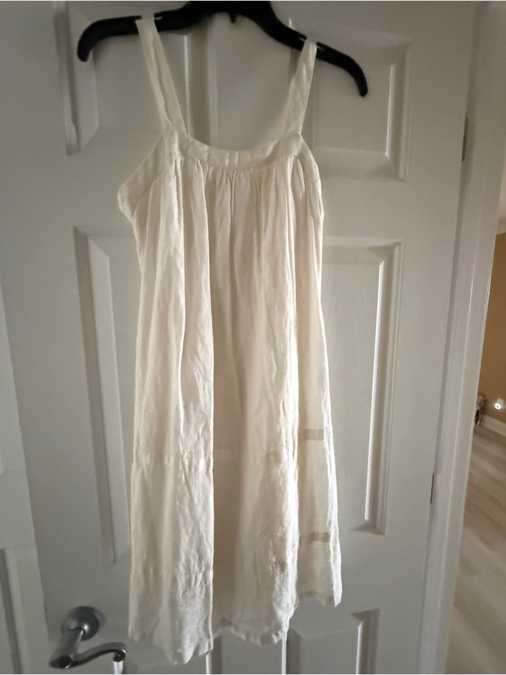 NWT Zara Girls Cream Linen Sundress